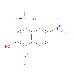 4-diazonio-3-hydroxy-7-nitro-1-naphthalenesulfonate