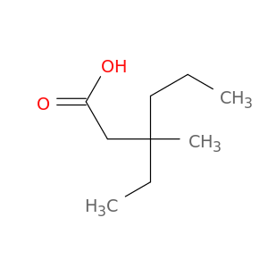 3-乙基-3-甲基己烯酸