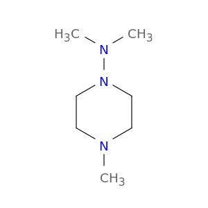 1-Piperazinamine, N,N,4-trimethyl-