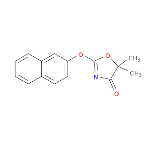 4(5H)-Oxazolone, 5,5-dimethyl-2-(2-naphthalenyloxy)-