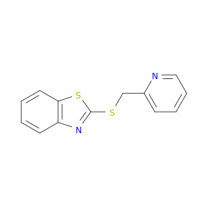 Benzothiazole, 2-[(2-pyridinylmethyl)thio]-