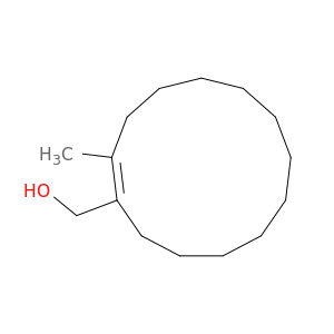 1-Cyclotridecene-1-methanol, 2-methyl-, (E)-