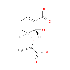 (5s,6s)-5-[(1-羧乙烯基)氧]-6-羟基-1,3-环己二烯-1-羧酸