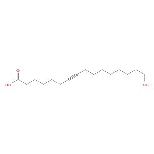 7-Hexadecynoic acid, 16-hydroxy-