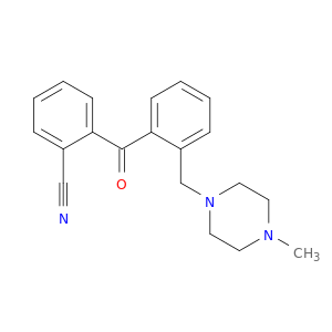 2-CYANO-2'-(4-METHYLPIPERAZIN-1-YLMETHYL)BENZOPHENONE