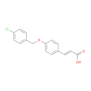 (E)-3-(4-((4-Chlorobenzyl)oxy)phenyl)acrylic acid