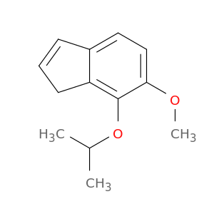 1H-Indene, 6-methoxy-7-(1-methylethoxy)-