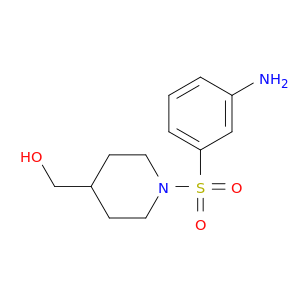 [1-(3-Aminobenzenesulfonyl)piperidin-4-yl]methanol