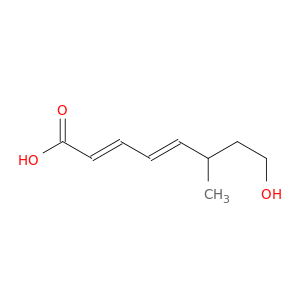 2,4-Octadienoic acid, 8-hydroxy-6-methyl-, (E,E)-