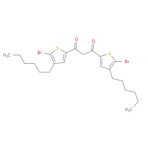 1,3-Propanedione, 1,3-bis(5-bromo-4-hexyl-2-thienyl)-