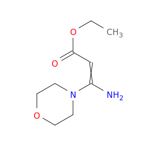 2-Propenoic acid, 3-amino-3-(4-morpholinyl)-, ethyl ester