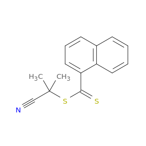 1-Naphthalenecarbodithioic acid, 1-cyano-1-methylethyl ester