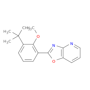 Oxazolo[4,5-b]pyridine, 2-[3-(1,1-dimethylethyl)-2-methoxyphenyl]-