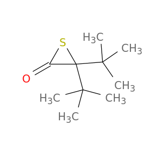 Thiiranone, bis(1,1-dimethylethyl)-