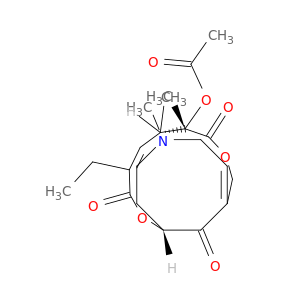 [(1R,4Z,6R,7S,11Z)-4-ethyl-6,7,14-trimethyl-3,8,17-trioxo-2,9-dioxa-14-azabicyclo[9.5.1]heptadeca-4,11-dien-7-yl] acetate