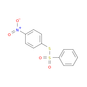 Benzenesulfonothioic acid, S-(4-nitrophenyl) ester