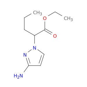 Ethyl 2-(3-amino-1H-pyrazol-1-yl)pentanoate