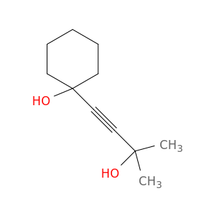 Cyclohexanol, 1-(3-hydroxy-3-methyl-1-butynyl)-