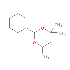 1,3-Dioxane, 2-cyclohexyl-4,4,6-trimethyl-