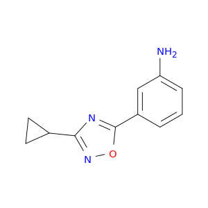 3-(3-环丙基-1,2,4-噁二唑-5-基)苯胺