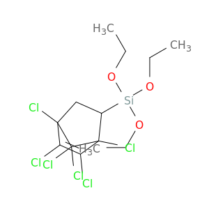 三乙氧基(1,4,5,6,7,7-六氯双氯丙酮[2.2.1]Hept-5-ZEN-2-YL)硅烷