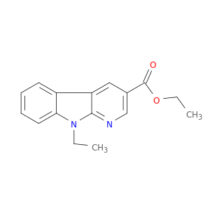 9H-Pyrido[2,3-b]indole-3-carboxylic acid, 9-ethyl-, ethyl ester