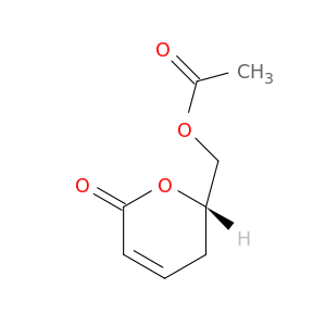 2H-Pyran-2-one, 6-[(acetyloxy)methyl]-5,6-dihydro-, (6S)-