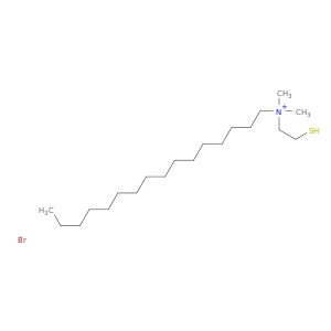 1-Hexadecanaminium, N-(2-mercaptoethyl)-N,N-dimethyl-, bromide