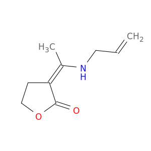 2(3H)-Furanone, dihydro-3-[1-(2-propen-1-ylamino)ethylidene]-, (3Z)-