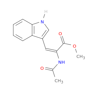 2-Propenoic acid, 2-(acetylamino)-3-(1H-indol-3-yl)-, methyl ester, (Z)-