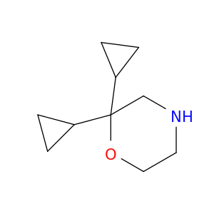 2,2-dicyclopropylmorpholine