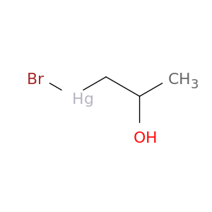 Bromo(2-羟丙基)汞