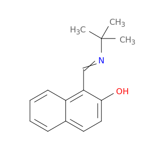 2-Naphthalenol, 1-[[(1,1-dimethylethyl)imino]methyl]-