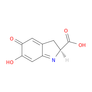 2H-Indole-2-carboxylic acid, 3,5-dihydro-6-hydroxy-5-oxo-, (S)-