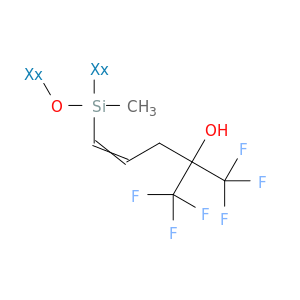聚[氧基甲基[5,5,5-三氟-4-羟基-4-(三氟甲基)-1-戊烯-1-基]甲硅烷基]]