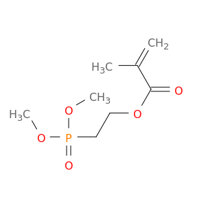 2-Propenoic acid, 2-methyl-, 2-(dimethoxyphosphinyl)ethyl ester