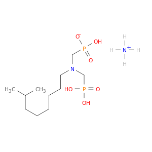 AMMONIUM TRIHYDROGEN [(ISONONYLIMINO)BIS(METHYLENE)]BISPHOSPHONATE