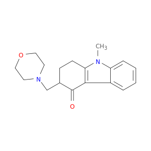 9-Methyl-3-(morpholinomethyl)-2,3-dihydro-4(1H)-carbazolone