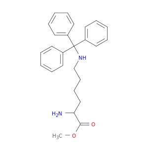 methyl 2-amino-6-(tritylamino)hexanoate