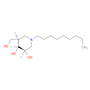 3,4-Piperidinediol, 5-(hydroxymethyl)-1-nonyl-, (3R,4R,5R)-