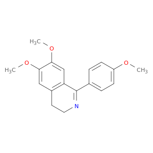 6,7-DIMETHOXY-1-(4-METHOXYPHENYL)-3,4-DIHYDROISOQUINOLINE