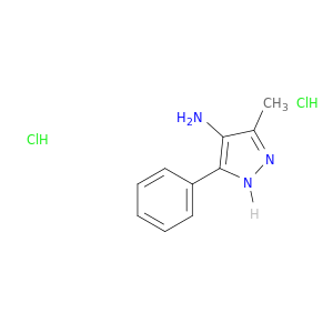 3-Methyl-5-phenyl-1H-pyrazol-4-amine Dihydrochloride