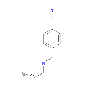 Benzonitrile, 4-[(2-propenylimino)methyl]-