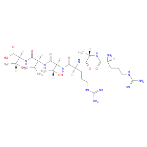 L-Threonine, L-arginyl-L-alanyl-L-arginyl-L-threonyl-L-valyl-