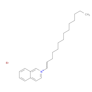 Isoquinolinium, 2-(tetradecenyl)-, bromide