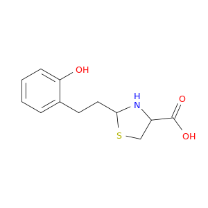 4-Thiazolidinecarboxylicacid, 2-[2-(2-hydroxyphenyl)ethyl]-