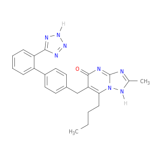 [1,2,4]Triazolo[1,5-a]pyrimidin-5(1H)-one,7-butyl-2-methyl-6-[[2'-(2H-tetrazol-5-yl)[1,1'-biphenyl]-4-yl]methyl]-