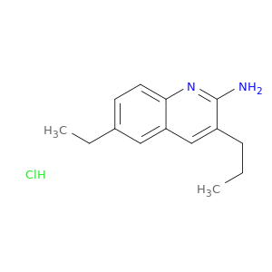 2-Amino-6-ethyl-3-propylquinoline hydrochloride