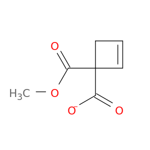 2-Cyclobutene-1,1-dicarboxylic acid, monomethyl ester