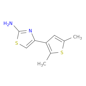 4-（2,5-二甲基噻吩-3-基）-1,3-噻唑-2-胺